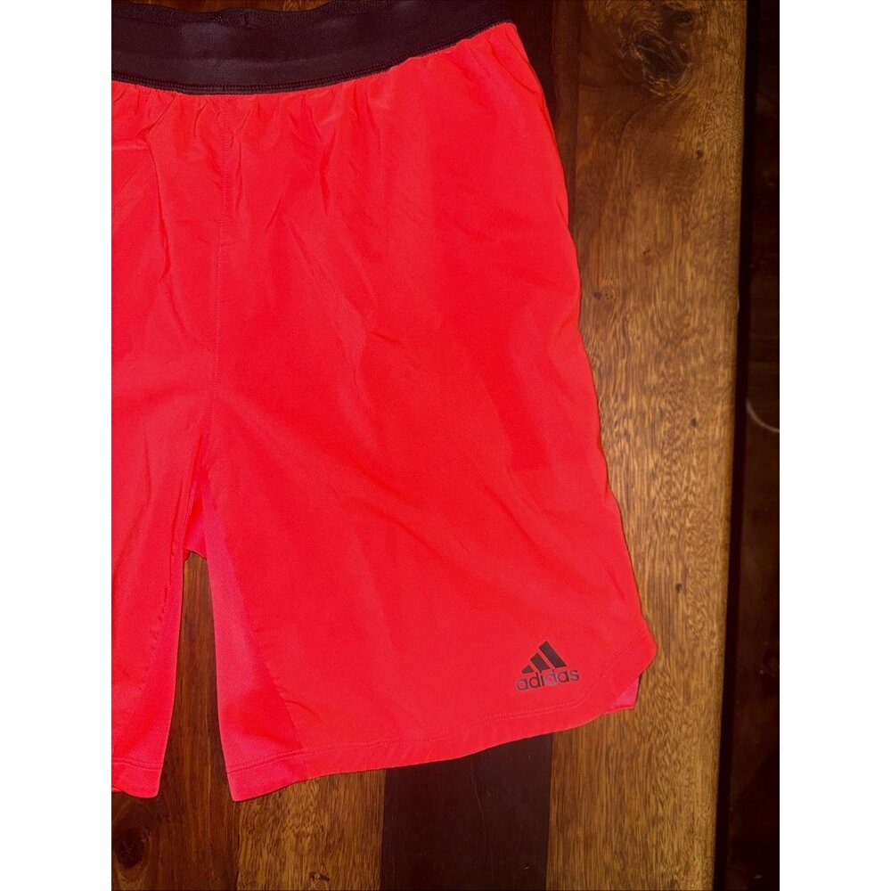Adidas Axis 22 Shorts Lot 2 Men’s M Sand Pink 9" Gym Training Athletic - Picture 11 of 15